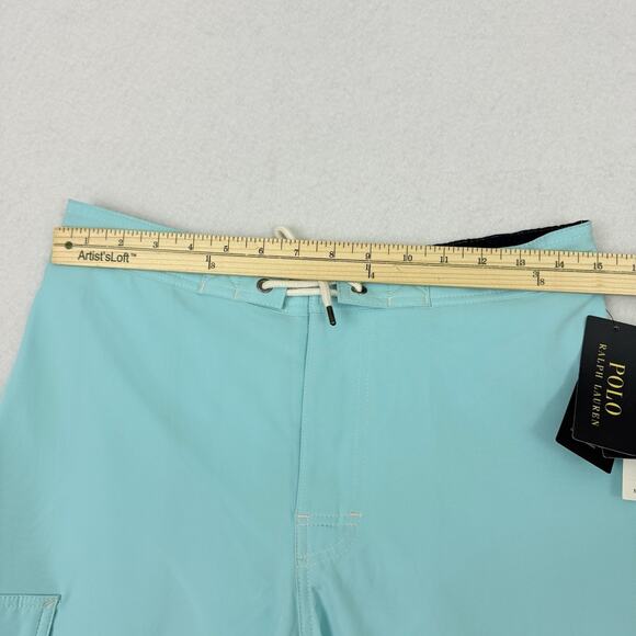 Polo Ralph Lauren Men’s Core Replen Swim Trunks Blue Size S NWT $85 - Picture 5 of 13